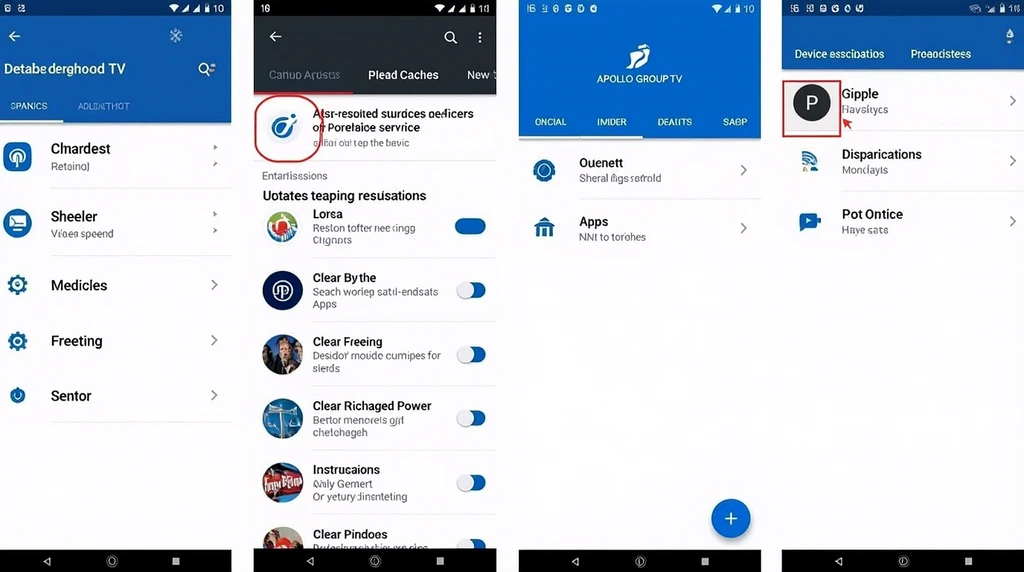 why does apollo group tv freeze