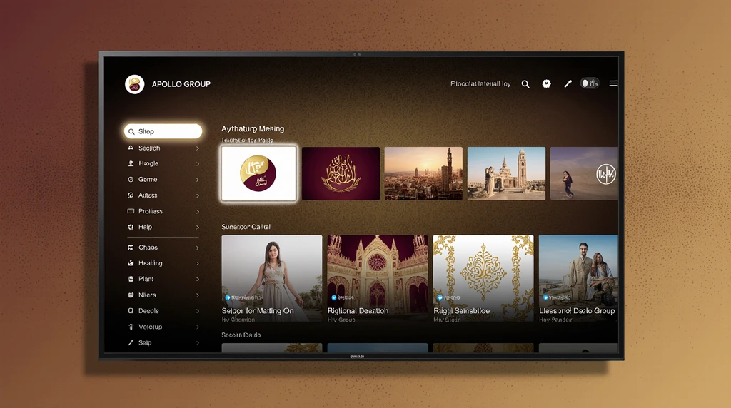 IPTV for arab channels like apollo group tv