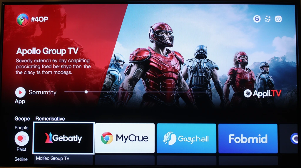 Can you use apollo group tv on smart tv