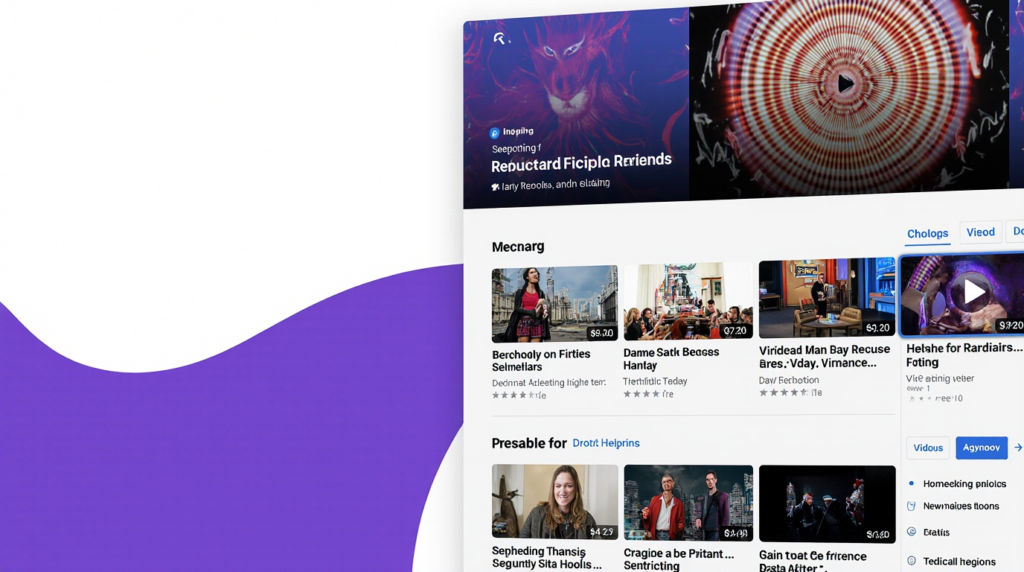 video on demand (VOD) 