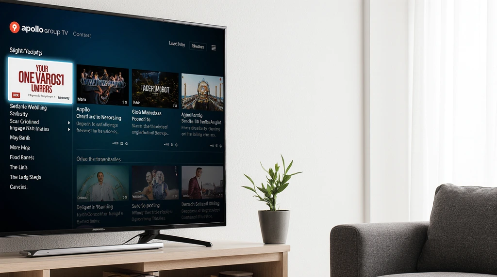 Can you use apollo group tv on smart tv