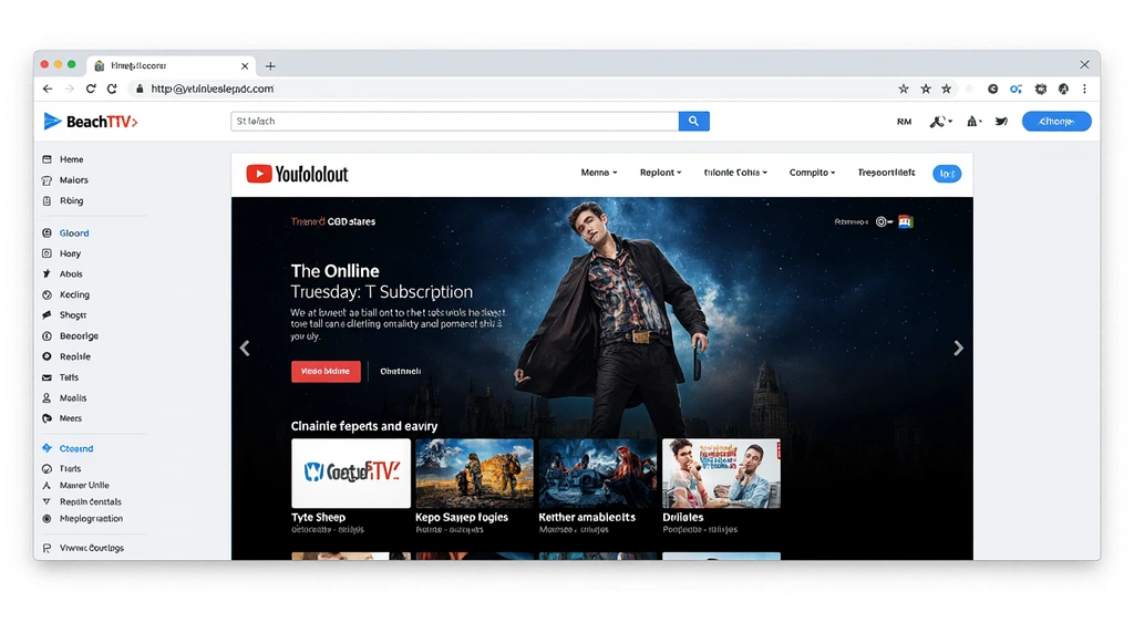 Online TV subscription