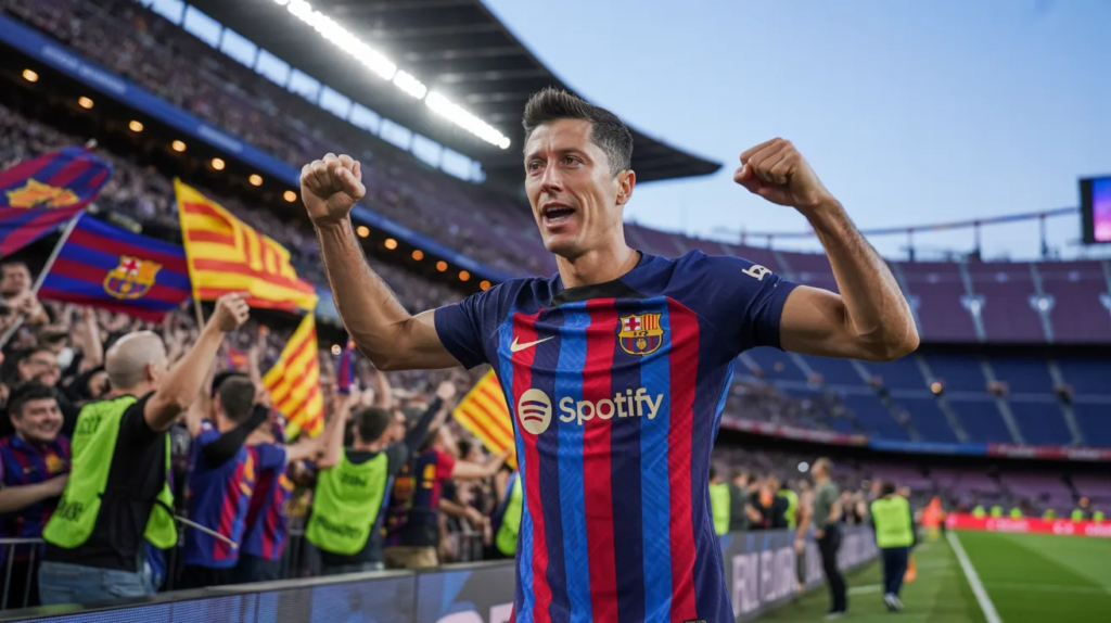 Robert Lewandowski transfer Barcelona